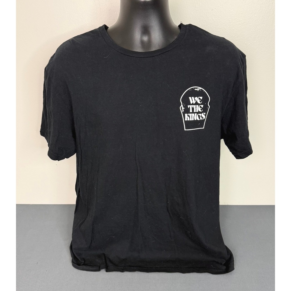 The Cure Men's We The Kings Graphic Crew Neck T-Shirt Black Size 2XL